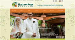 Desktop Screenshot of holidaypark.cz