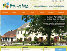 Tablet Screenshot of holidaypark.cz