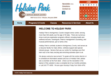 Tablet Screenshot of holidaypark.us